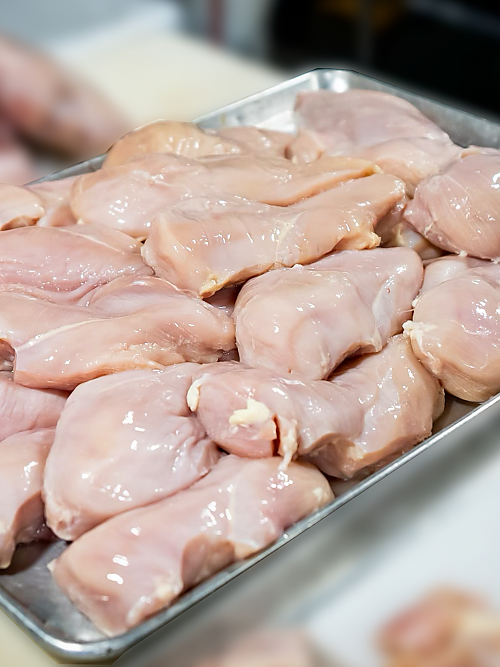 40 lbs Case of Boneless Skinless Chicken Breast